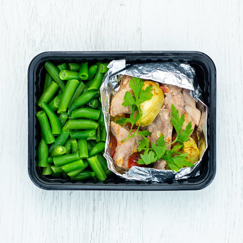 П/П Индейка с овощами в фольге 200г 119,6 ккал